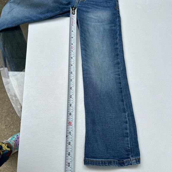 Cat & Jack Kids Straight Leg Blue Jeans Size 6 Stretch Denim - Picture 6 of 6